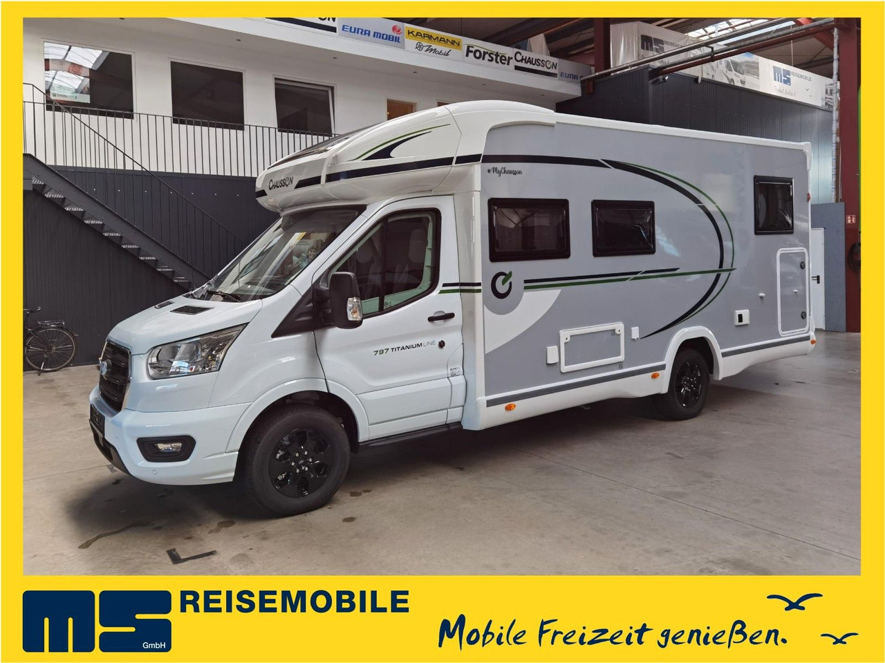 Chausson 797 TITANIUM / -2026- / 165PS- 8G. / 4.1T. / AHK - Autocaravana perfilada: foto 1 Chausson 797 TITANIUM / -2026- / 165PS- 8G. / 4.1T. / AHK - Autocaravana perfilada: foto 1