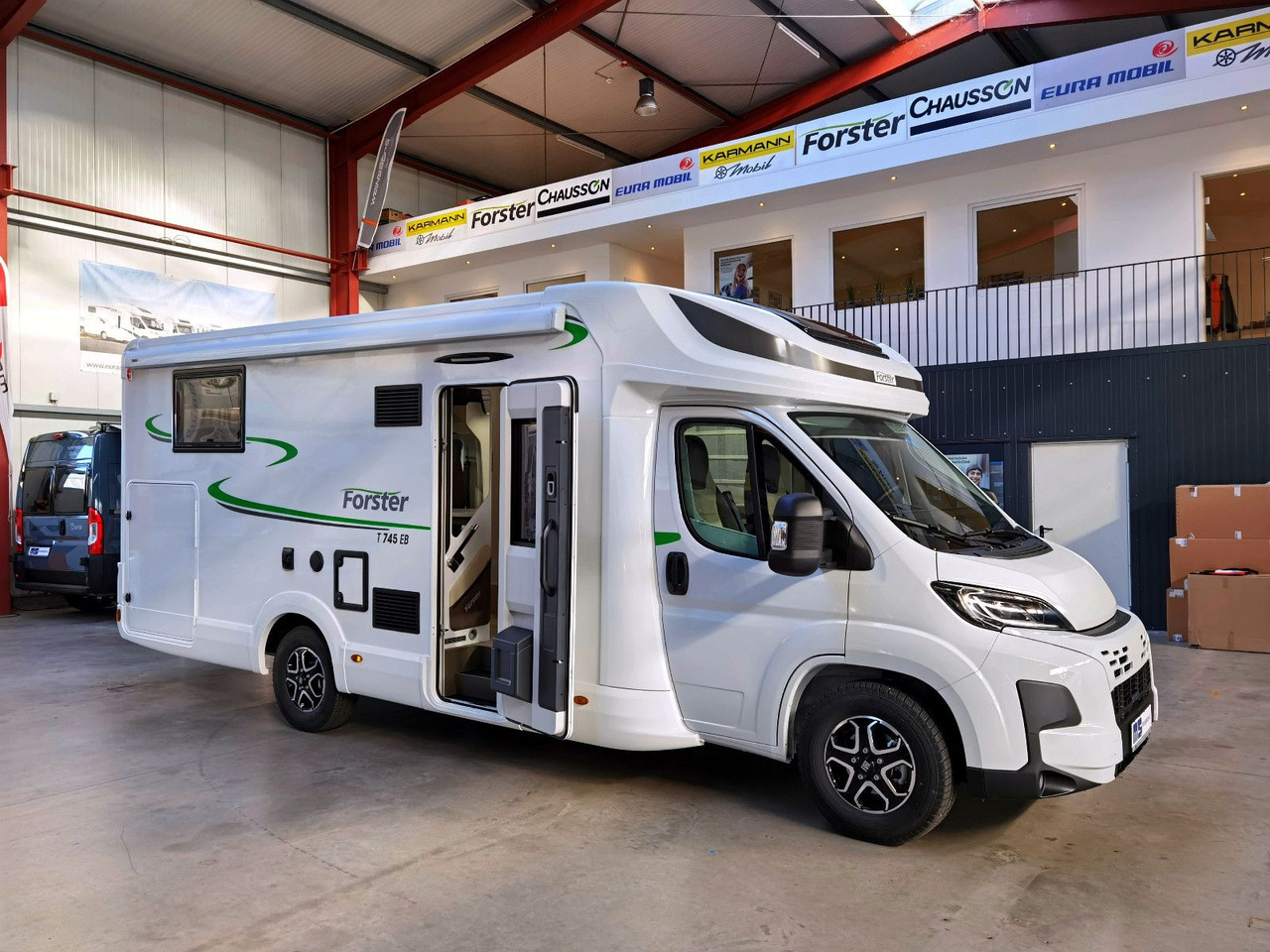Autocaravana perfilada nuevo Forster T 745 EB /-MODELL 2025- / EINZELBETTEN & RAUMBAD: foto 9