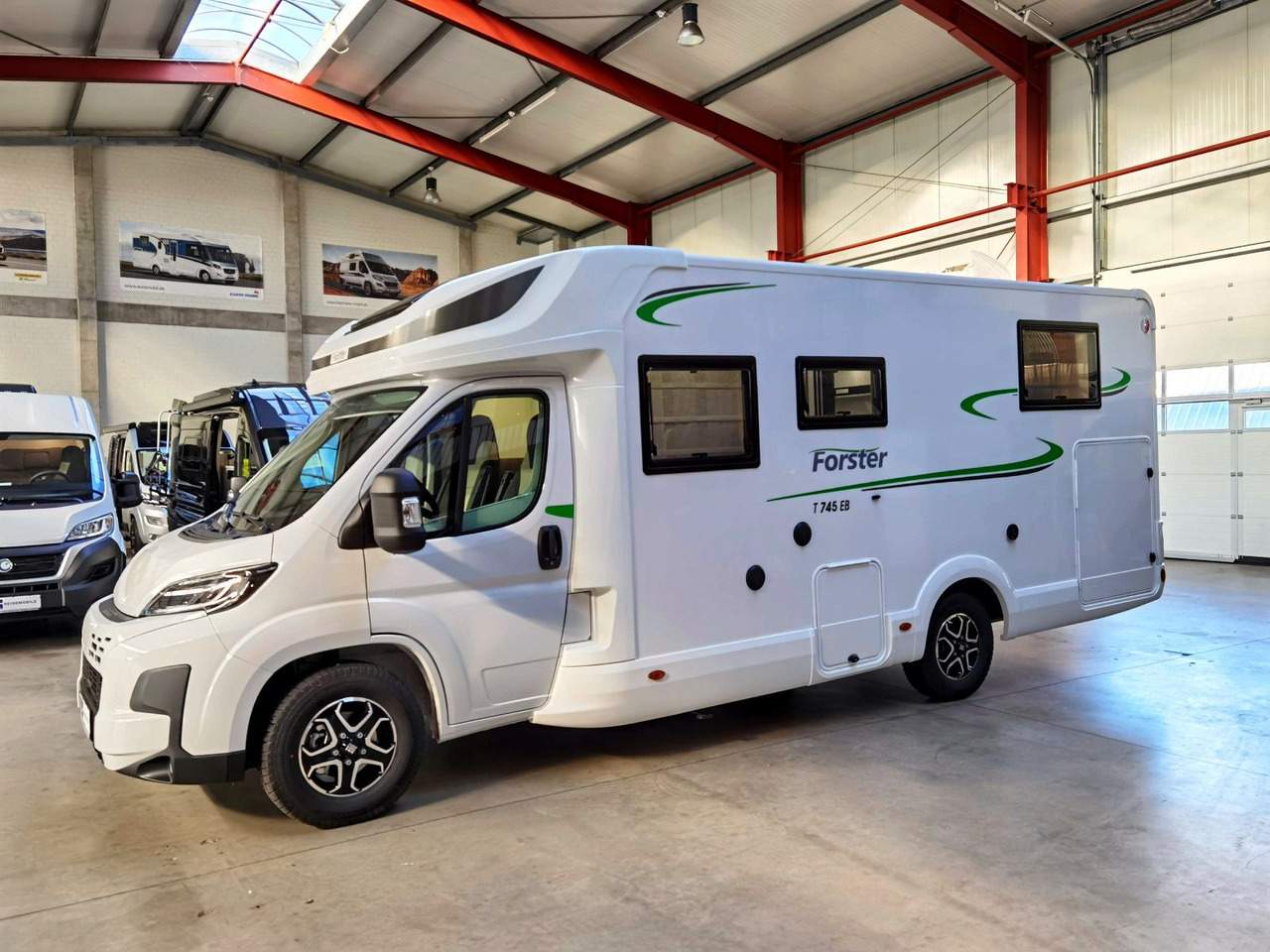 Autocaravana perfilada nuevo Forster T 745 EB /-MODELL 2025- / EINZELBETTEN & RAUMBAD: foto 6
