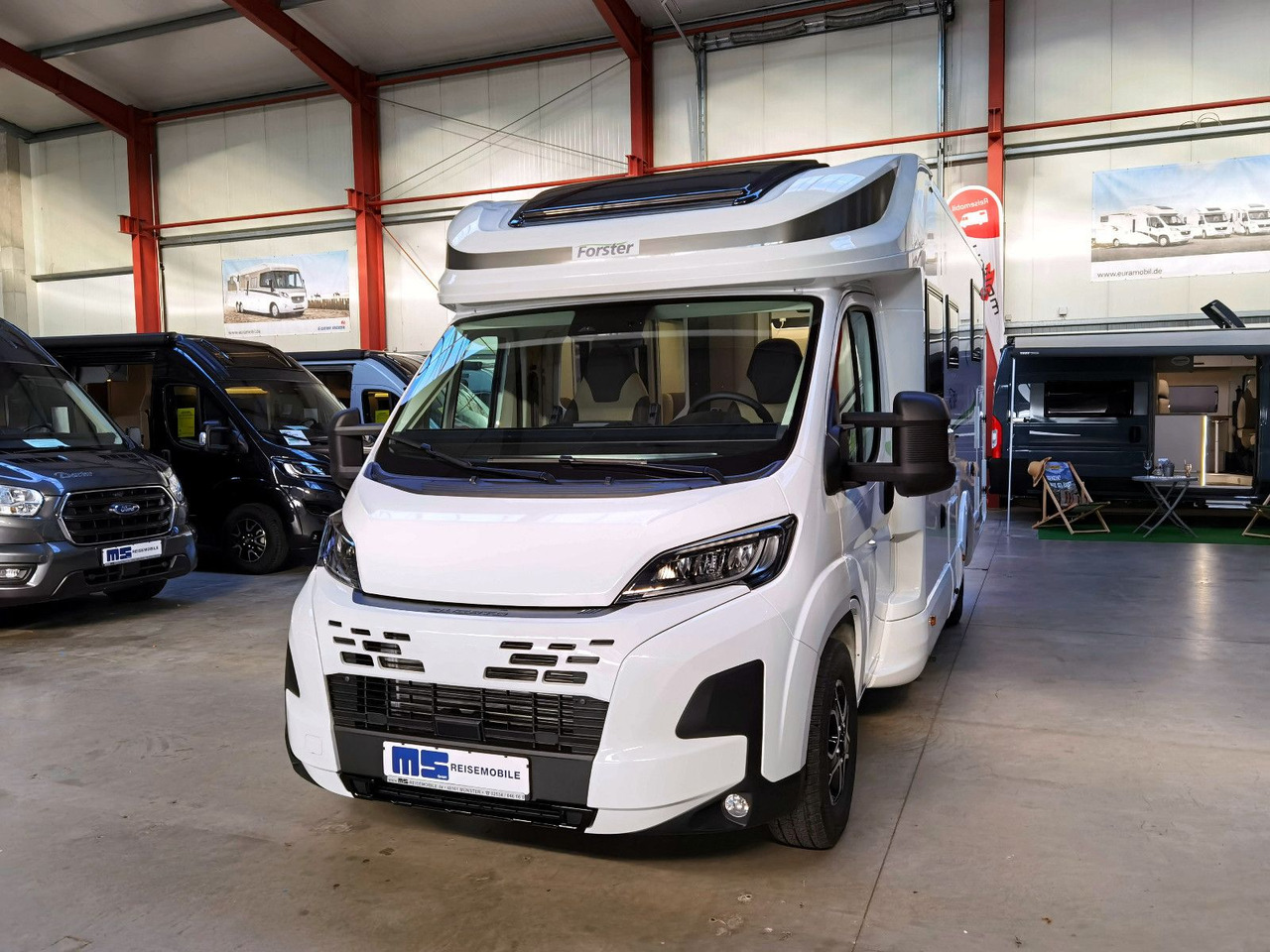 Autocaravana perfilada nuevo Forster T 745 EB /-MODELL 2025- / EINZELBETTEN & RAUMBAD: foto 7