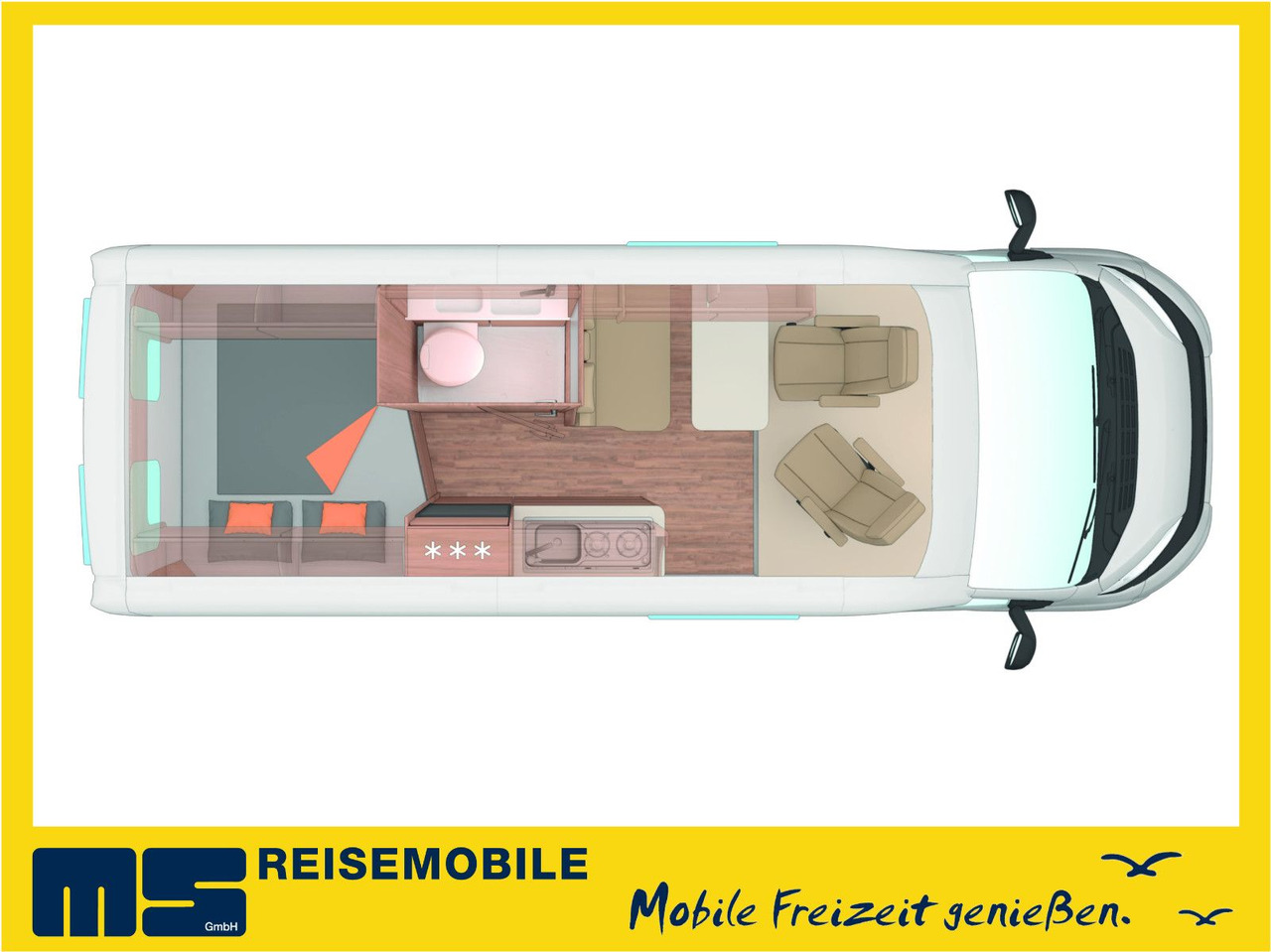 Weinsberg CARABUS 600 MQ /140PS / CARE-DRIVE-PAKET ADVANCE - Campervan: foto 2 Weinsberg CARABUS 600 MQ /140PS / CARE-DRIVE-PAKET ADVANCE - Campervan: foto 2