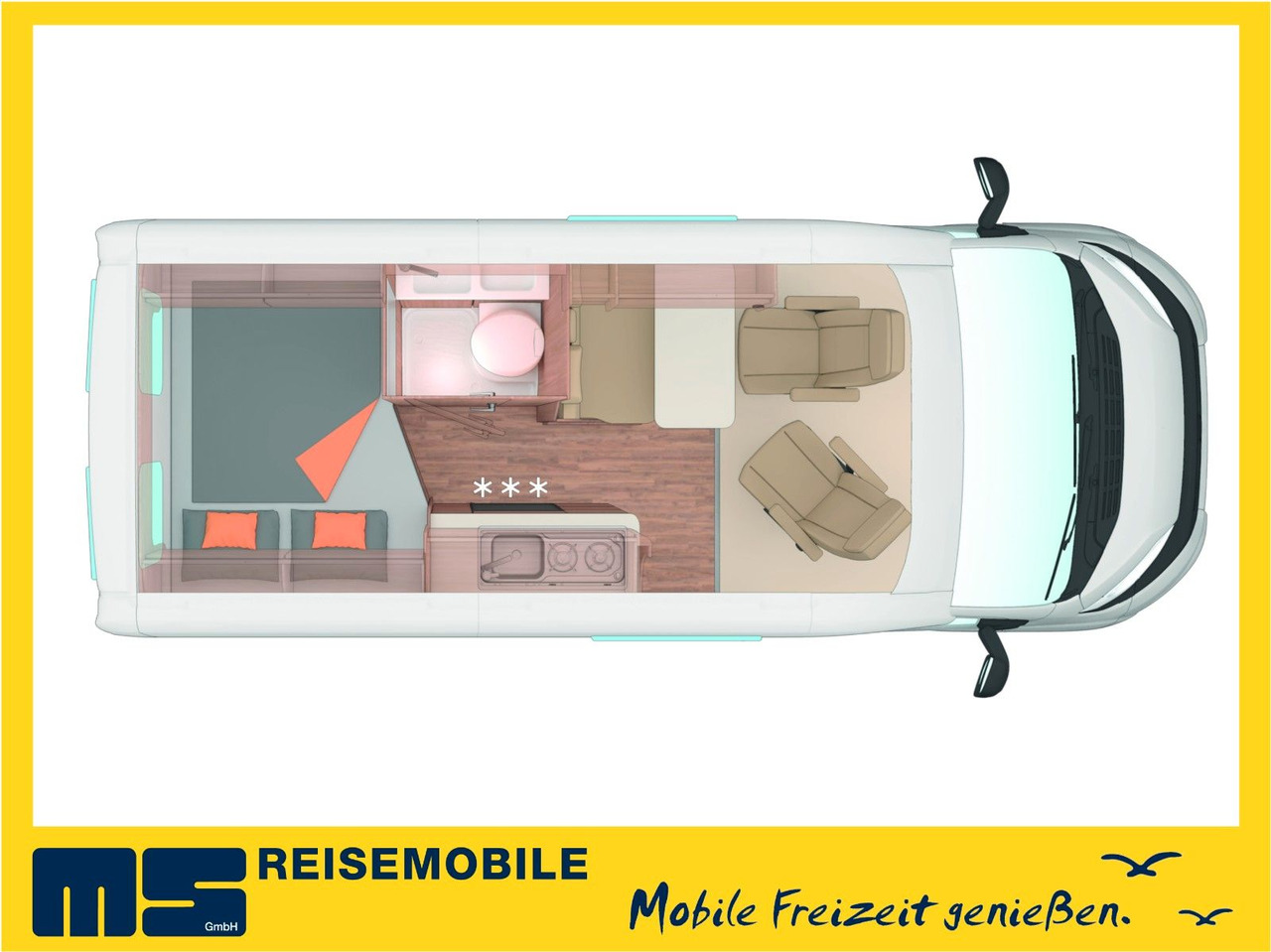 Weinsberg CARABUS GREY 540 MQ - EDITION FIRE /-2026-/140PS - Campervan: foto 2 Weinsberg CARABUS GREY 540 MQ - EDITION FIRE /-2026-/140PS - Campervan: foto 2