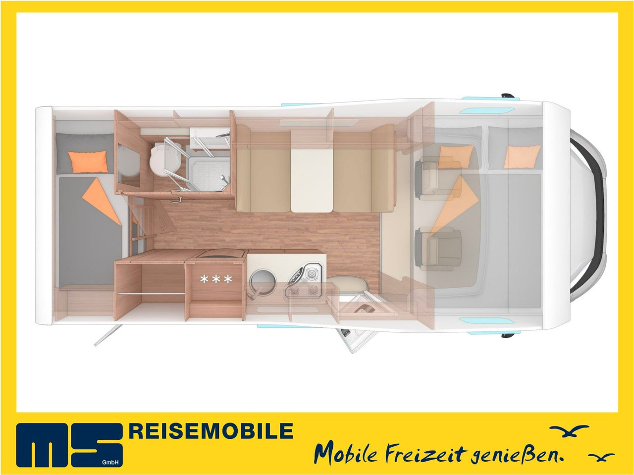 Weinsberg CARAHOME 600 DKG / 140PS / ETAGENBETTEN / 5xPERS - Autocaravana capucine: foto 2 Weinsberg CARAHOME 600 DKG / 140PS / ETAGENBETTEN / 5xPERS - Autocaravana capucine: foto 2