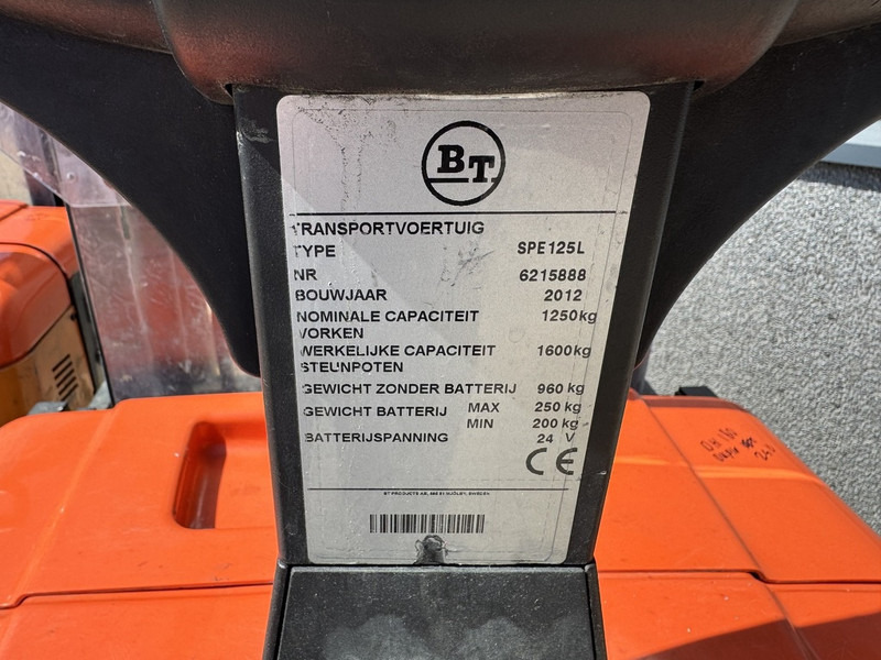 Stacker BT SPE125L: foto 11