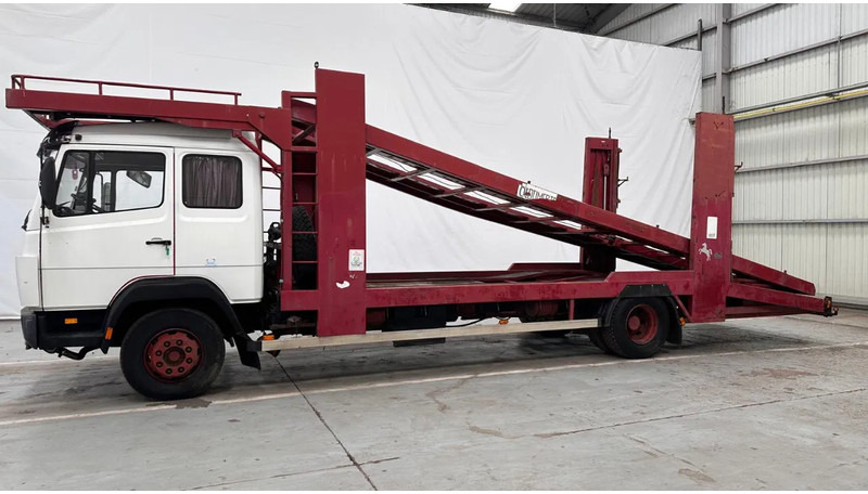 Mercedes-Benz 1524 BLATT-BLATT / LAMMES-LAMMES - Caminhão transporte de veículos: foto 2 Mercedes-Benz 1524 BLATT-BLATT / LAMMES-LAMMES - Caminhão transporte de veículos: foto 2