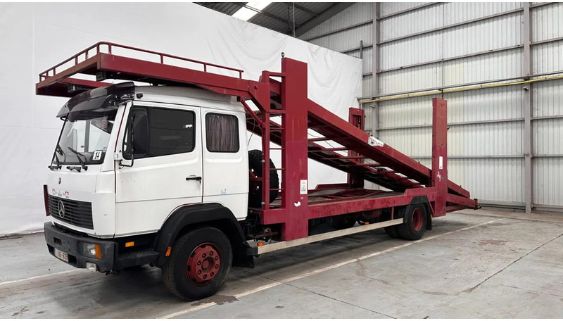 Mercedes-Benz 1524 BLATT-BLATT / LAMMES-LAMMES - Caminhão transporte de veículos: foto 1 Mercedes-Benz 1524 BLATT-BLATT / LAMMES-LAMMES - Caminhão transporte de veículos: foto 1