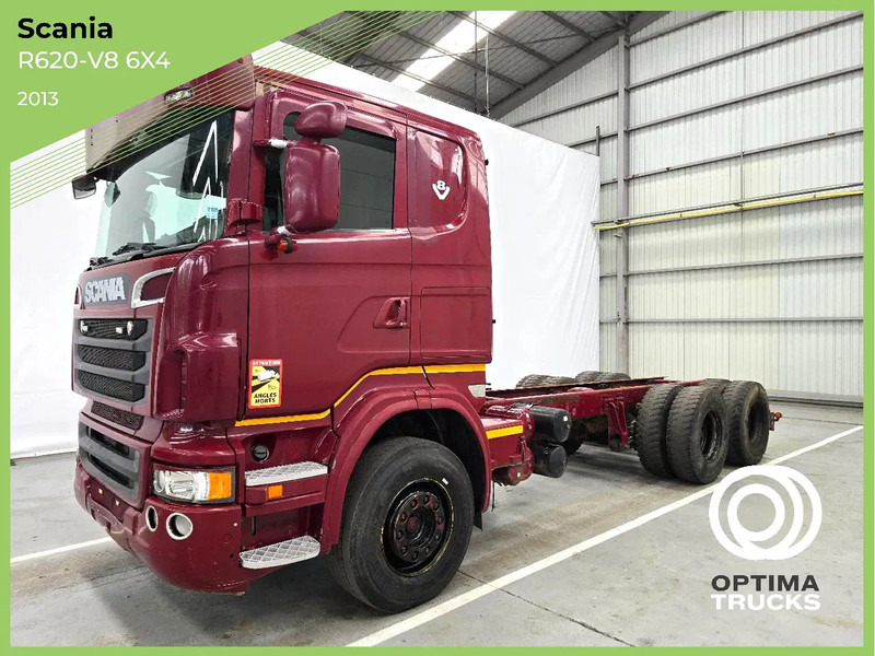 Scania R620-V8 6x4 / RETARDER / AIRCO / EURO 5 - Caminhão chassi: foto 1 Scania R620-V8 6x4 / RETARDER / AIRCO / EURO 5 - Caminhão chassi: foto 1