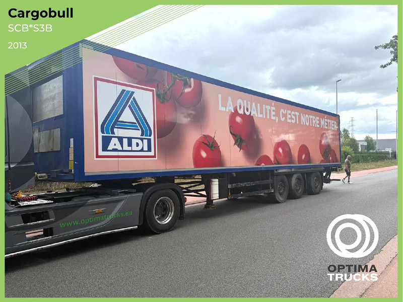 Schmitz Cargobull SCB*S3B / DHOLLANDIA 3000kg / LIFTAS / STUURAS - Semireboque furgão: foto 1 Schmitz Cargobull SCB*S3B / DHOLLANDIA 3000kg / LIFTAS / STUURAS - Semireboque furgão: foto 1