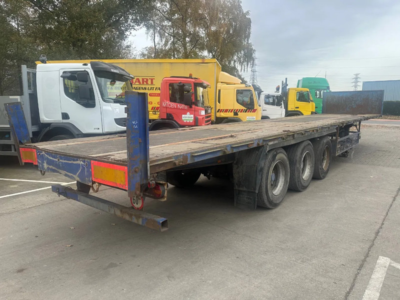 Van Hool 3B0064 TROMMELREMMEN/FREINS TAMBOURS - Semi-reboque plataforma/ Caixa aberta: foto 4 Van Hool 3B0064 TROMMELREMMEN/FREINS TAMBOURS - Semi-reboque plataforma/ Caixa aberta: foto 4