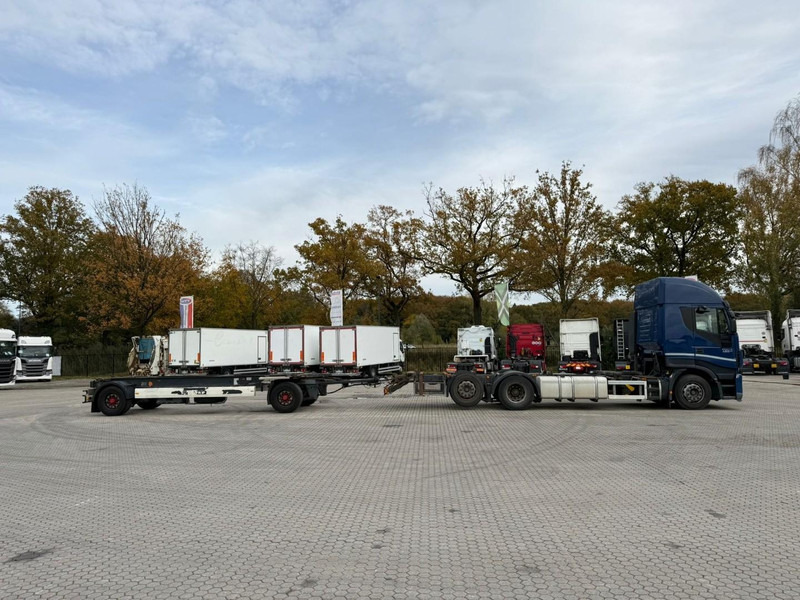 Krone AZ BDF clean chassis airsuspension BPW axle - Reboque transportador de contêineres/ Caixa móvel: foto 4 Krone AZ BDF clean chassis airsuspension BPW axle - Reboque transportador de contêineres/ Caixa móvel: foto 4