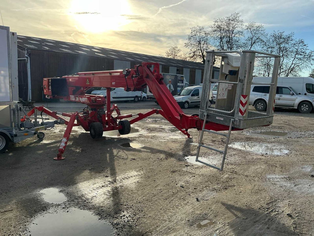 1995 TEUPEN HYLIFT ST 16 TELESCOPIC SPIDER AERIAL PLATFORM - Plataforma aérea: foto 4 1995 TEUPEN HYLIFT ST 16 TELESCOPIC SPIDER AERIAL PLATFORM - Plataforma aérea: foto 4