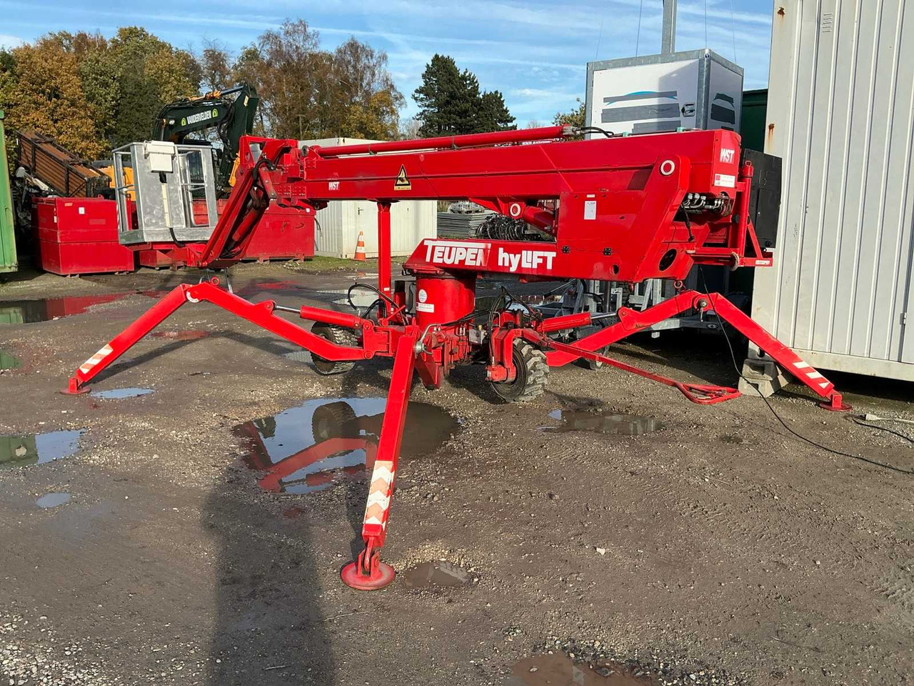 1995 TEUPEN HYLIFT ST 16 TELESCOPIC SPIDER AERIAL PLATFORM - Plataforma aérea: foto 1 1995 TEUPEN HYLIFT ST 16 TELESCOPIC SPIDER AERIAL PLATFORM - Plataforma aérea: foto 1