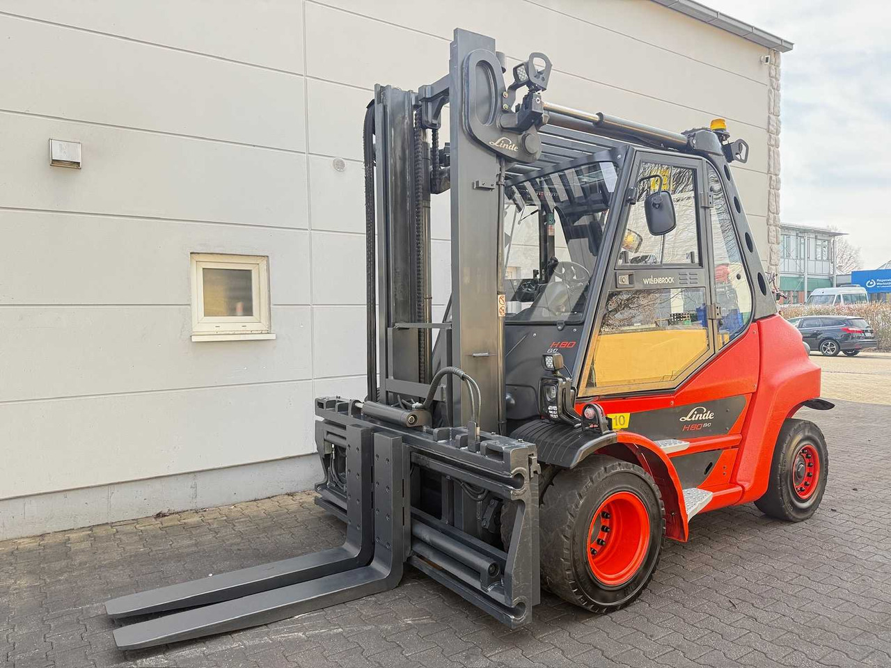 2018 LINDE H80T H80 8,000KG GAS FORKLIFT FORKLIFT 3+4TH VALVE 9,232 HOURS. - Empilhadeira: foto 2 2018 LINDE H80T H80 8,000KG GAS FORKLIFT FORKLIFT 3+4TH VALVE 9,232 HOURS. - Empilhadeira: foto 2