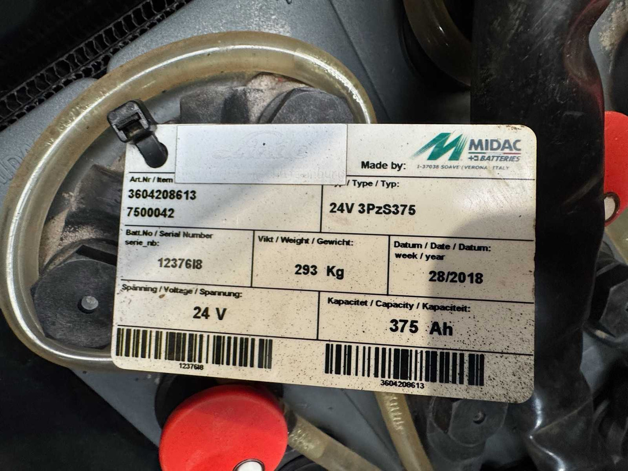 Empilhadeira 2018 SERVICE + UVV 10/2026 LINDE L14API TRIPLEX 470CM PALLET TRUCK PALLET TRUCK ANT SCALES INITIAL STROKE: foto 15 Empilhadeira 2018 SERVICE + UVV 10/2026 LINDE L14API TRIPLEX 470CM PALLET TRUCK PALLET TRUCK ANT SCALES INITIAL STROKE: foto 15