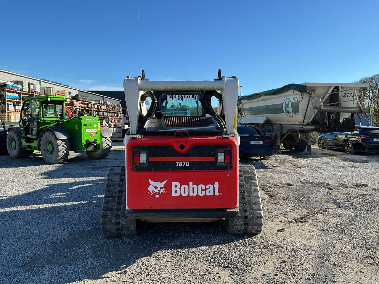 2020 BOBCAT T 870 + TRIMBLE GUIDED + GRADER 108 - Mini carregadeira de esteiras: foto 4 2020 BOBCAT T 870 + TRIMBLE GUIDED + GRADER 108 - Mini carregadeira de esteiras: foto 4