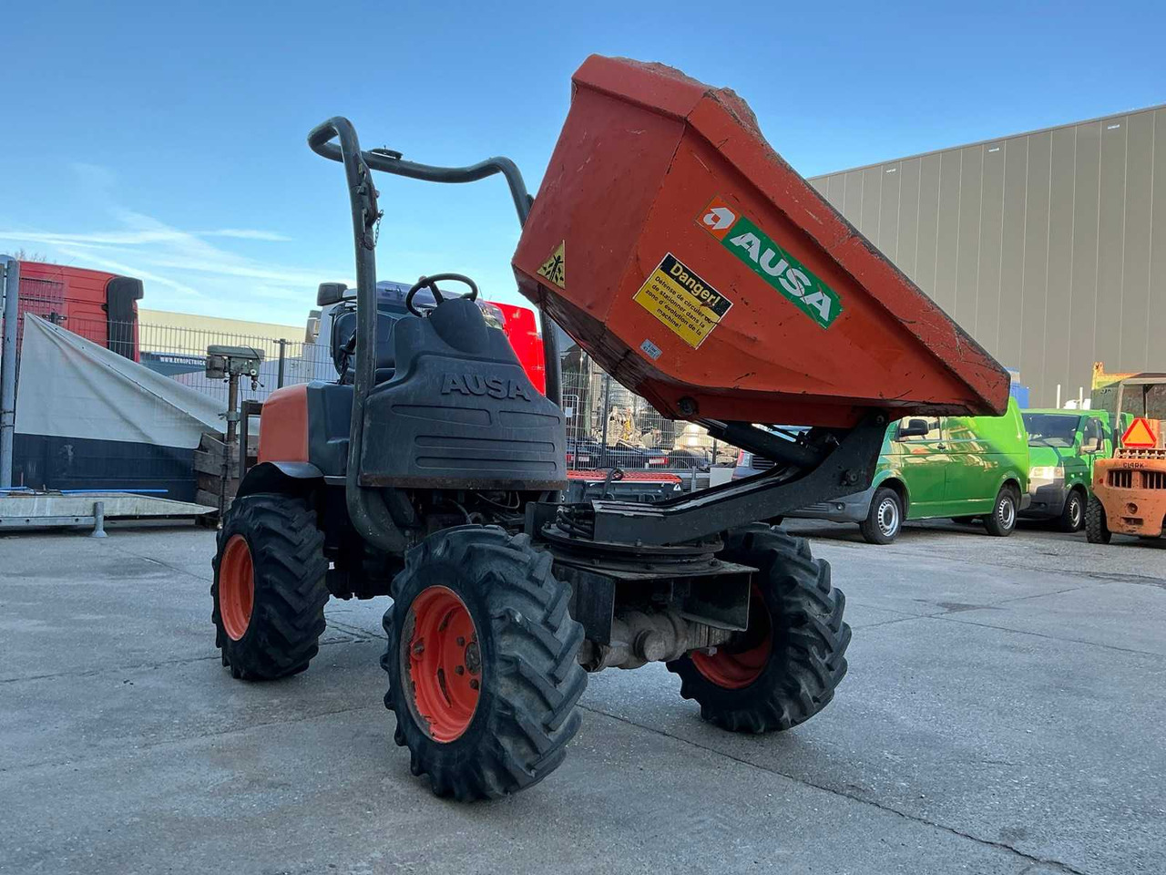 Dumper Ausa 2012 AUSA 150 AHG 4X4 DUMPER: foto 6