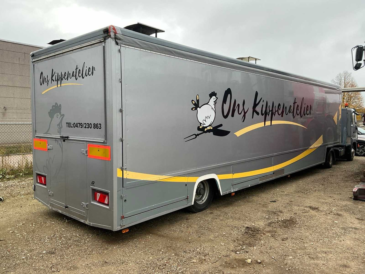 MAN 8-224 TRUCK WITH SEMI-TRAILER SALES - Caminhão: foto 2 MAN 8-224 TRUCK WITH SEMI-TRAILER SALES - Caminhão: foto 2