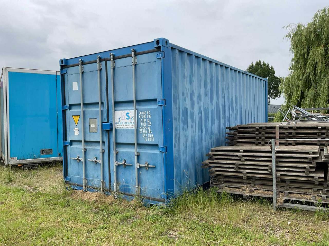 Container 20 ft - Contêiner marítimo: foto 1 Container 20 ft - Contêiner marítimo: foto 1