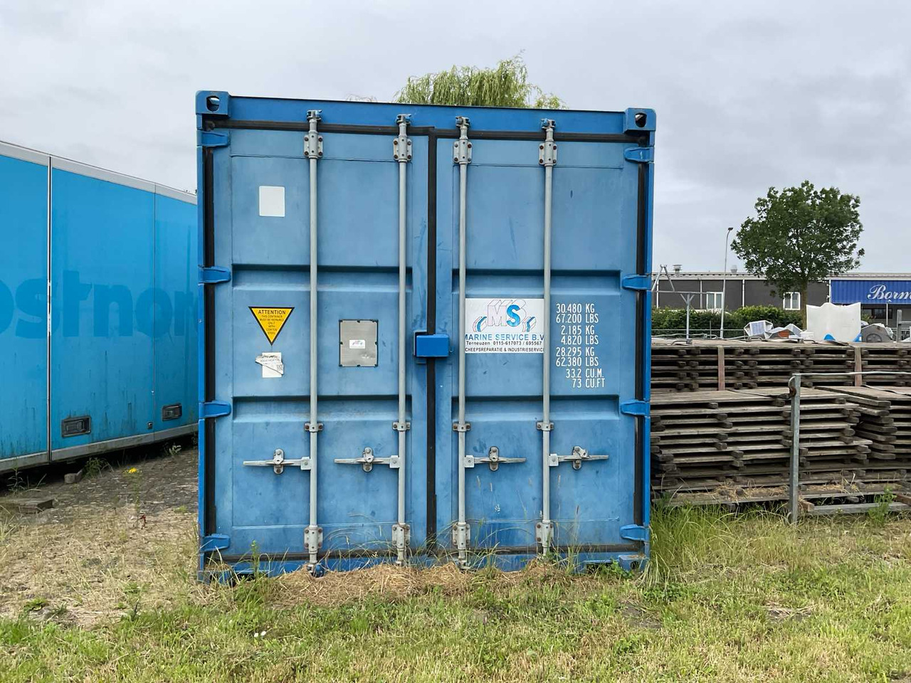 Container 20 ft - Contêiner marítimo: foto 3 Container 20 ft - Contêiner marítimo: foto 3