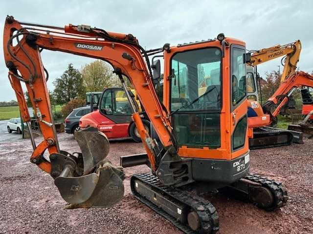 DOOSAN DX 27Z MINI CRAWLER EXCAVATOR 2.7 TON - Mini escavadeira: foto 5 DOOSAN DX 27Z MINI CRAWLER EXCAVATOR 2.7 TON - Mini escavadeira: foto 5