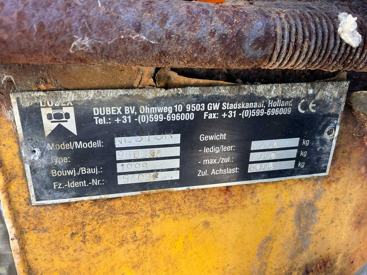 Pulverizador agricola Dubex Nestor 950300: foto 20