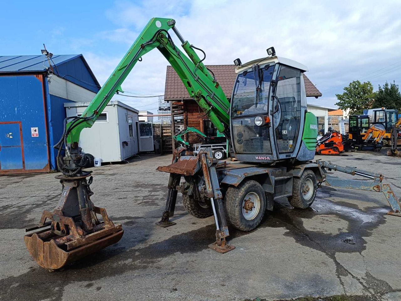 HANSA MASCHINENBAU - APZ 531 - WHEELED EXCAVATOR - 2003 - Escavadeira de rodas: foto 4 HANSA MASCHINENBAU - APZ 531 - WHEELED EXCAVATOR - 2003 - Escavadeira de rodas: foto 4