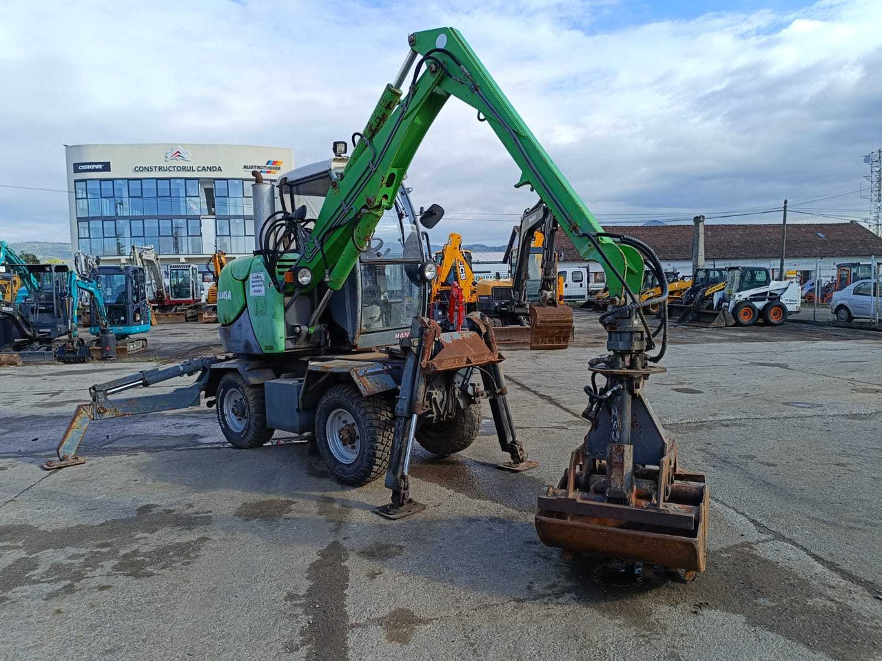 HANSA MASCHINENBAU - APZ 531 - WHEELED EXCAVATOR - 2003 - Escavadeira de rodas: foto 2 HANSA MASCHINENBAU - APZ 531 - WHEELED EXCAVATOR - 2003 - Escavadeira de rodas: foto 2