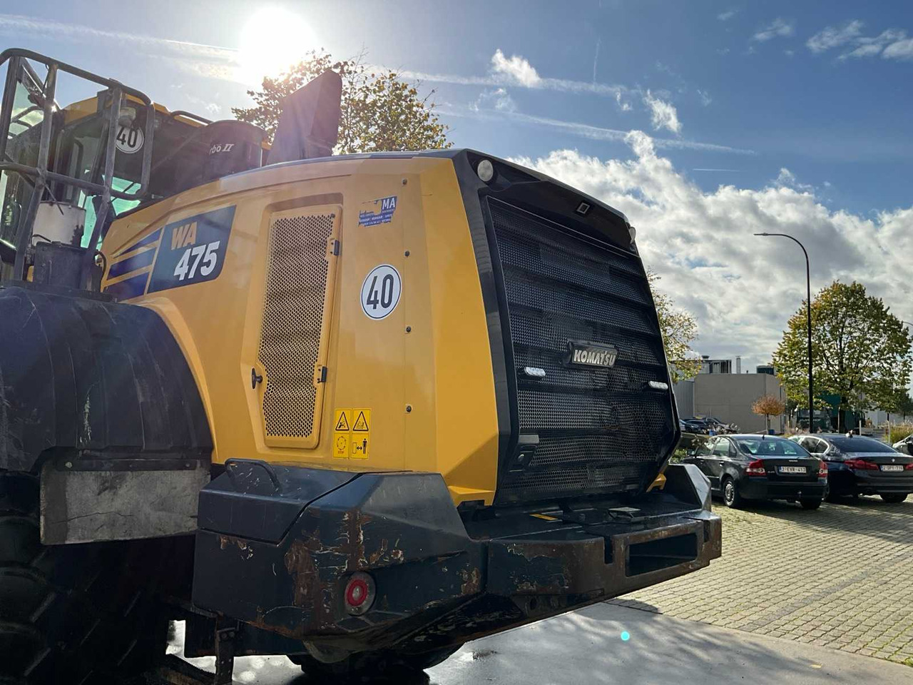 Komatsu Wa 475 - Carregadeira de rodas: foto 5 Komatsu Wa 475 - Carregadeira de rodas: foto 5