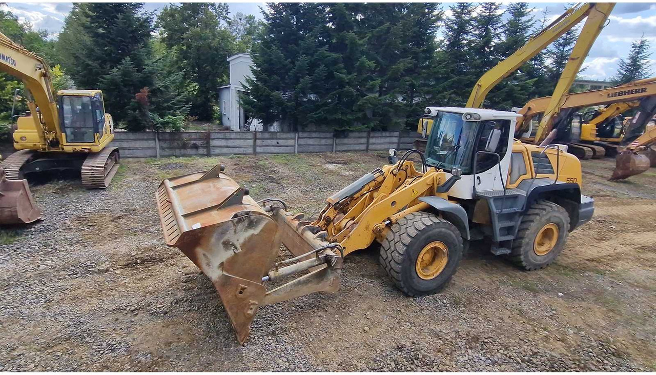 Carregadeira de rodas Liebherr L550: foto 15