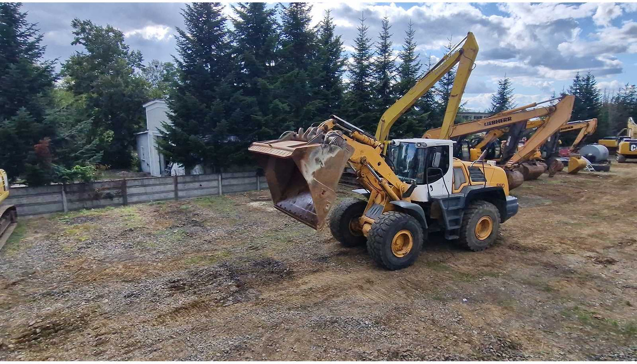 Carregadeira de rodas Liebherr L550: foto 7