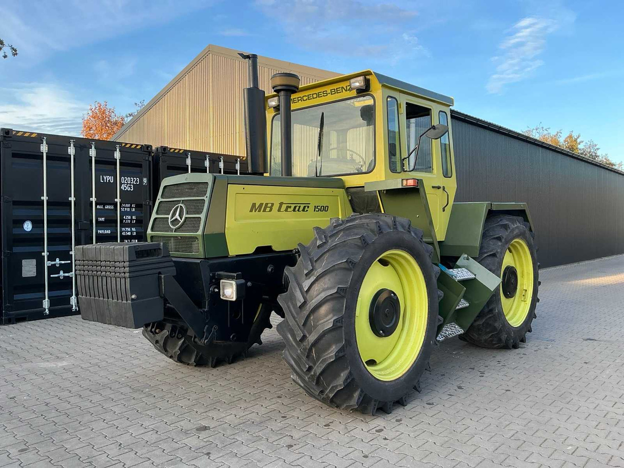 MERCEDES-BENZ MB TRAC 1500 TURBO ALL-WHEEL DRIVE AGRICULTURAL TRACTOR - Trator: foto 1 MERCEDES-BENZ MB TRAC 1500 TURBO ALL-WHEEL DRIVE AGRICULTURAL TRACTOR - Trator: foto 1