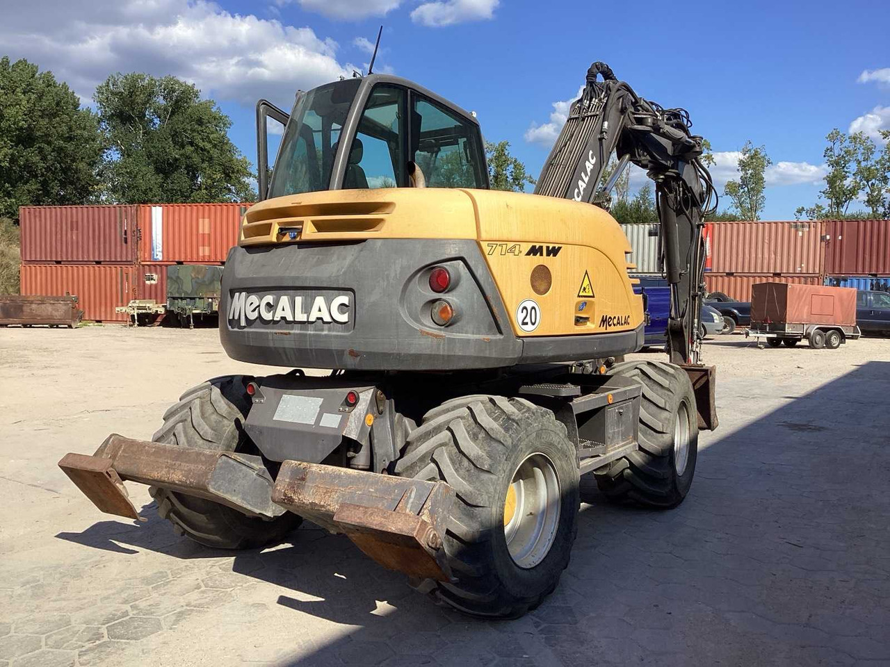Mecalac 714MW - Guindaste móvel: foto 3 Mecalac 714MW - Guindaste móvel: foto 3