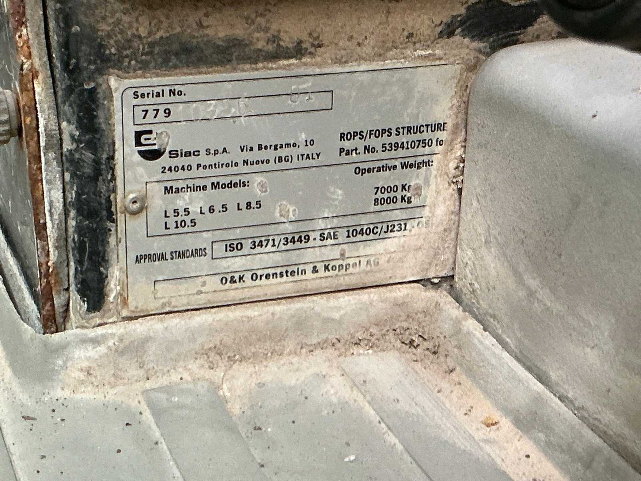 Buldôzer O&K Orenstein & Koppel AG L5.5: foto 8