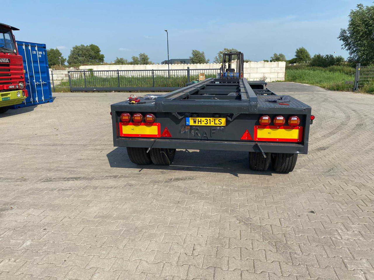 1992 R.A.F RA 20 K D.2 TRAILER - Reboque: foto 3 1992 R.A.F RA 20 K D.2 TRAILER - Reboque: foto 3