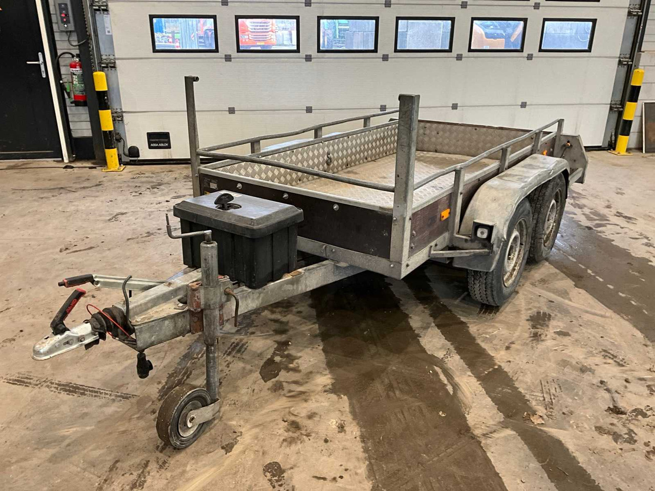 1992 TER HAAR TA 2000 L TRAILER - Reboque: foto 1 1992 TER HAAR TA 2000 L TRAILER - Reboque: foto 1