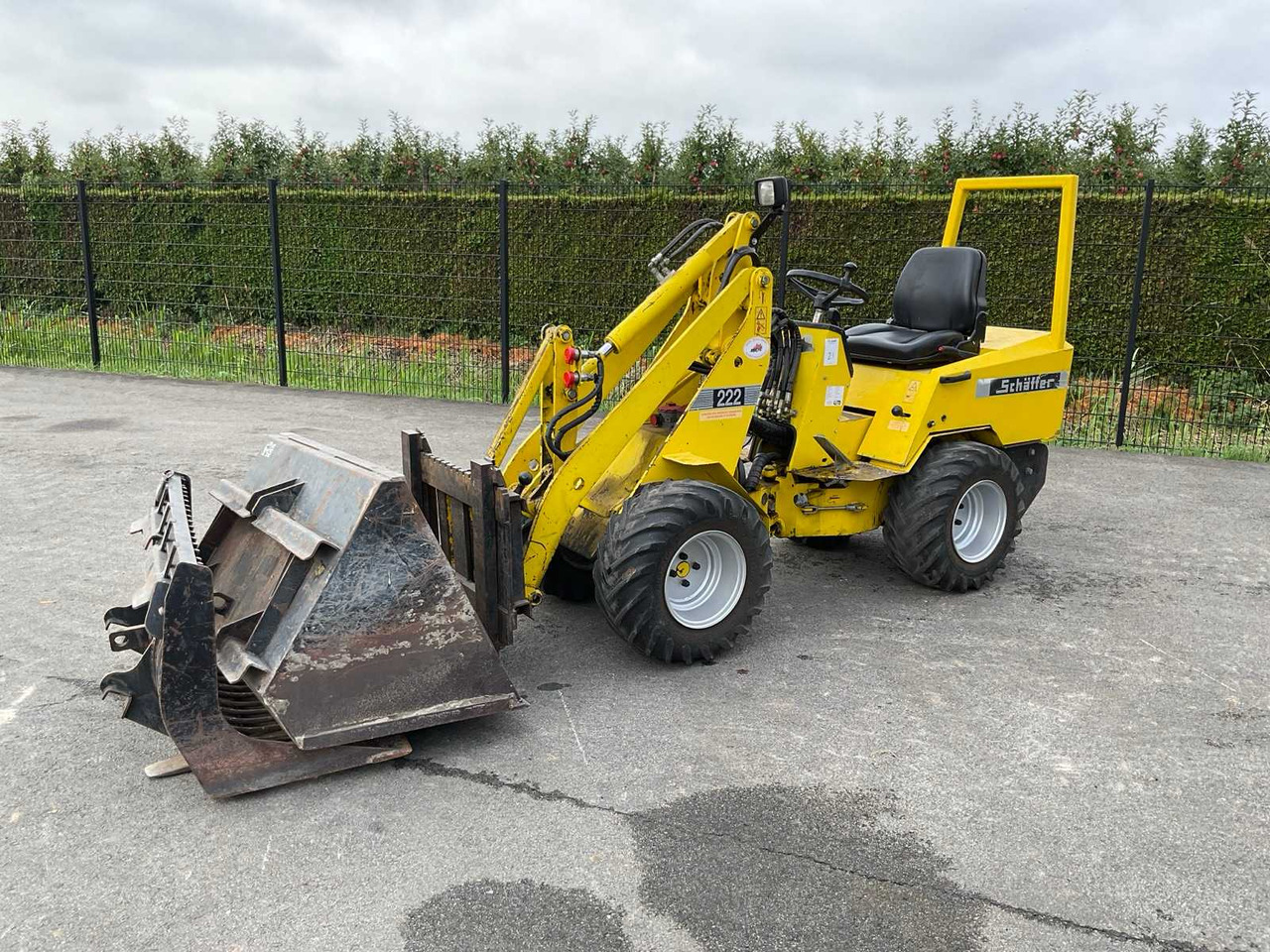 Schäffer 222 - Carregadeira de rodas: foto 2 Schäffer 222 - Carregadeira de rodas: foto 2