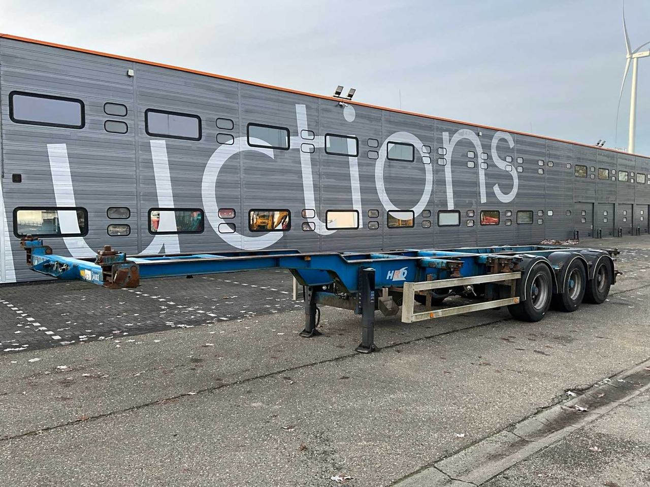 2001 HRD NT CON CONTAINER CHASSIS LJZ-09-X - Semireboque: foto 1 2001 HRD NT CON CONTAINER CHASSIS LJZ-09-X - Semireboque: foto 1