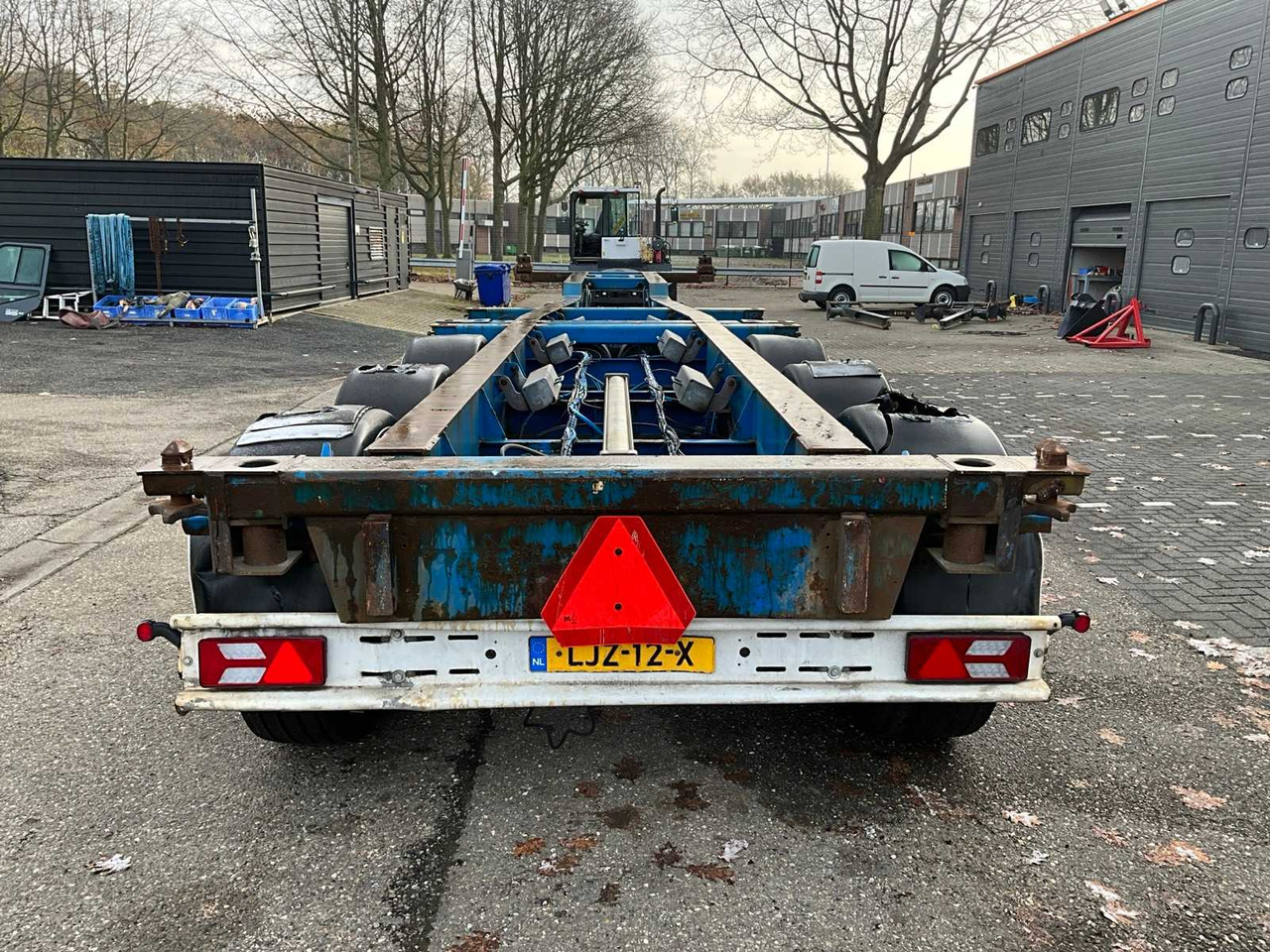 2001 HRD NT CON CONTAINER CHASSIS LJZ-12-X - Semireboque: foto 4 2001 HRD NT CON CONTAINER CHASSIS LJZ-12-X - Semireboque: foto 4