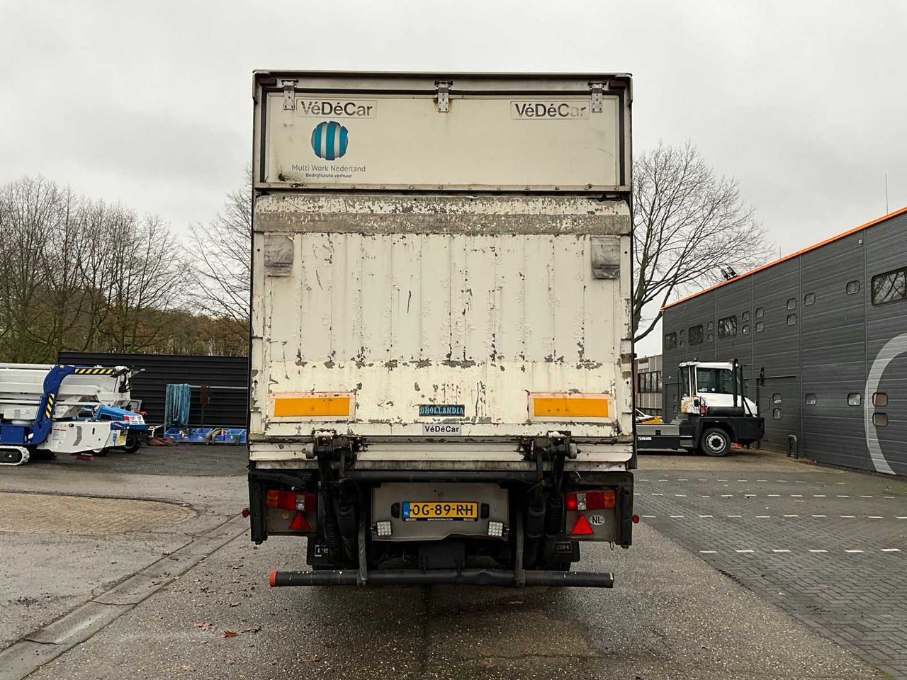 2001 TRACON TOS1220 CLOSED SEMI-TRAILER OG-89-RH - Semireboque: foto 4 2001 TRACON TOS1220 CLOSED SEMI-TRAILER OG-89-RH - Semireboque: foto 4