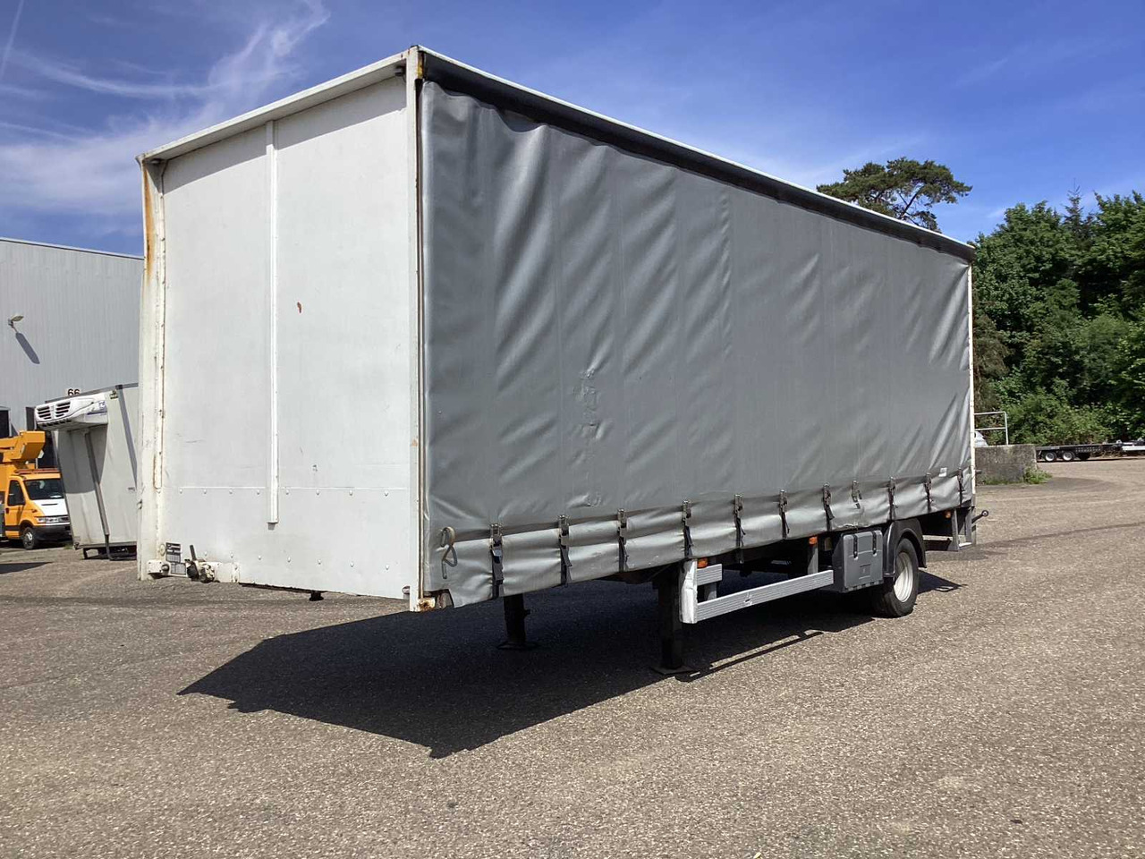 2001 VELDHUIZEN SEMI-TRAILER BE SEMI-TRAILER 5.5 TONNES - Semireboque: foto 1 2001 VELDHUIZEN SEMI-TRAILER BE SEMI-TRAILER 5.5 TONNES - Semireboque: foto 1