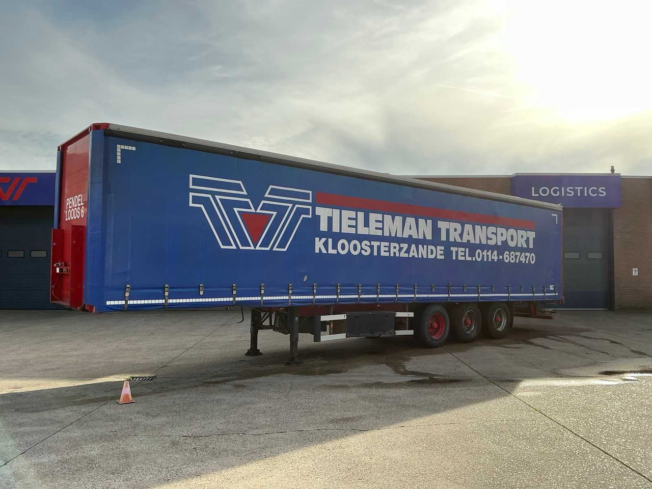 2002 GROENEWEGEN DRO-12-27 SEMI-TRAILER - Semireboque: foto 1 2002 GROENEWEGEN DRO-12-27 SEMI-TRAILER - Semireboque: foto 1