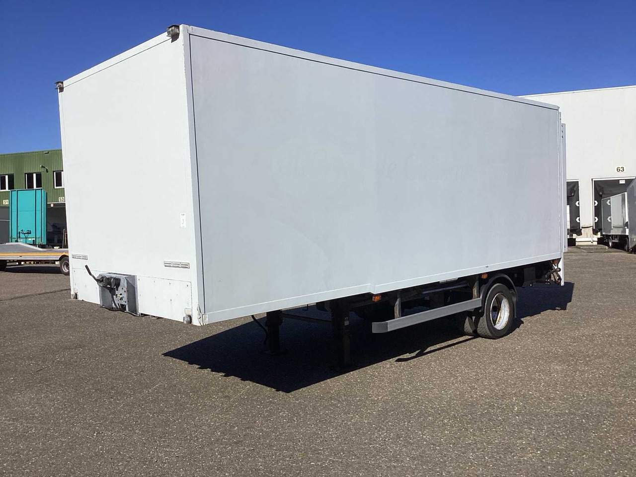 2002 KUIPER SEMI-TRAILER BE SEMI-TRAILER 7.3 TONNES - Semireboque: foto 2 2002 KUIPER SEMI-TRAILER BE SEMI-TRAILER 7.3 TONNES - Semireboque: foto 2