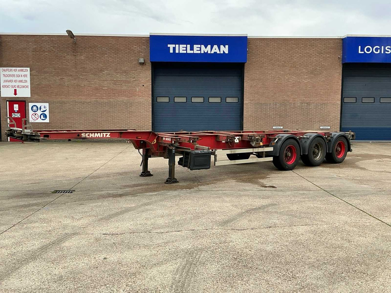 2006 SCHMITZ GOTHA SCF24G CONTAINER CHASSIS SEMI-TRAILER - Semireboque: foto 1 2006 SCHMITZ GOTHA SCF24G CONTAINER CHASSIS SEMI-TRAILER - Semireboque: foto 1