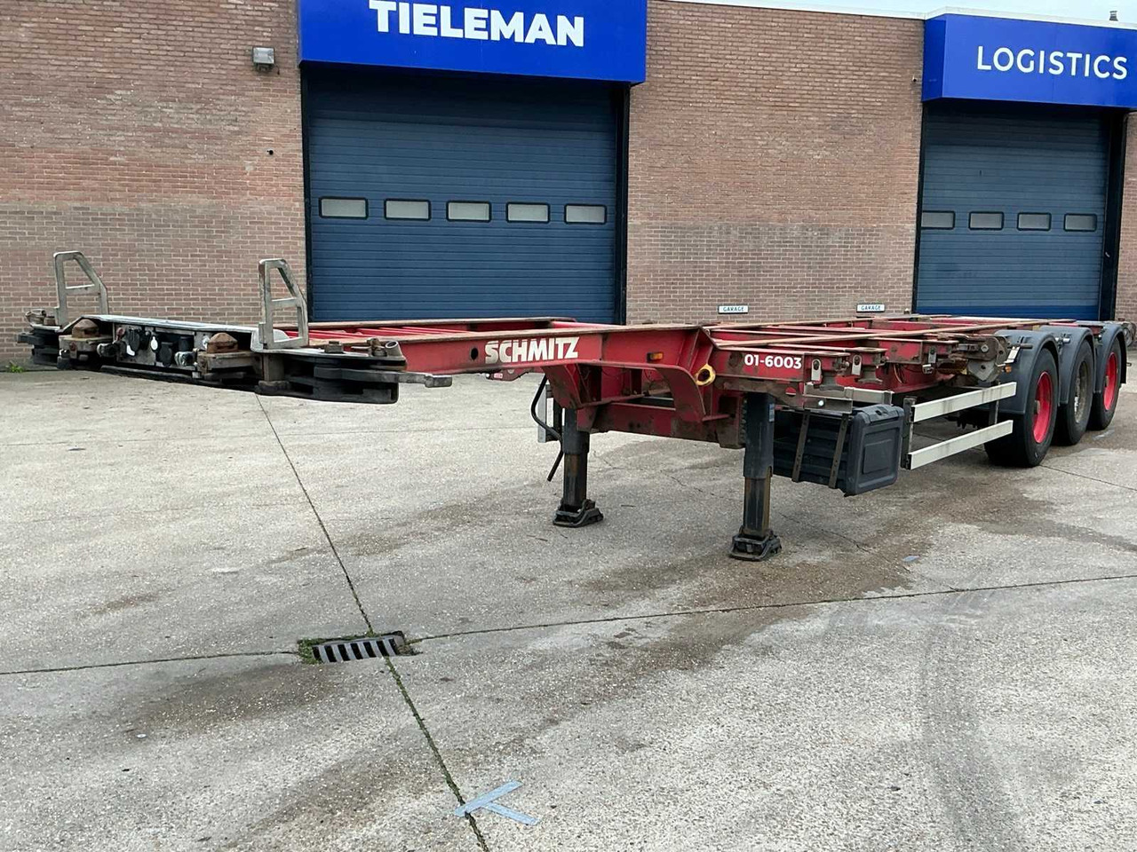 2006 SCHMITZ GOTHA SCF24G CONTAINER CHASSIS SEMI-TRAILER - Semireboque: foto 2 2006 SCHMITZ GOTHA SCF24G CONTAINER CHASSIS SEMI-TRAILER - Semireboque: foto 2