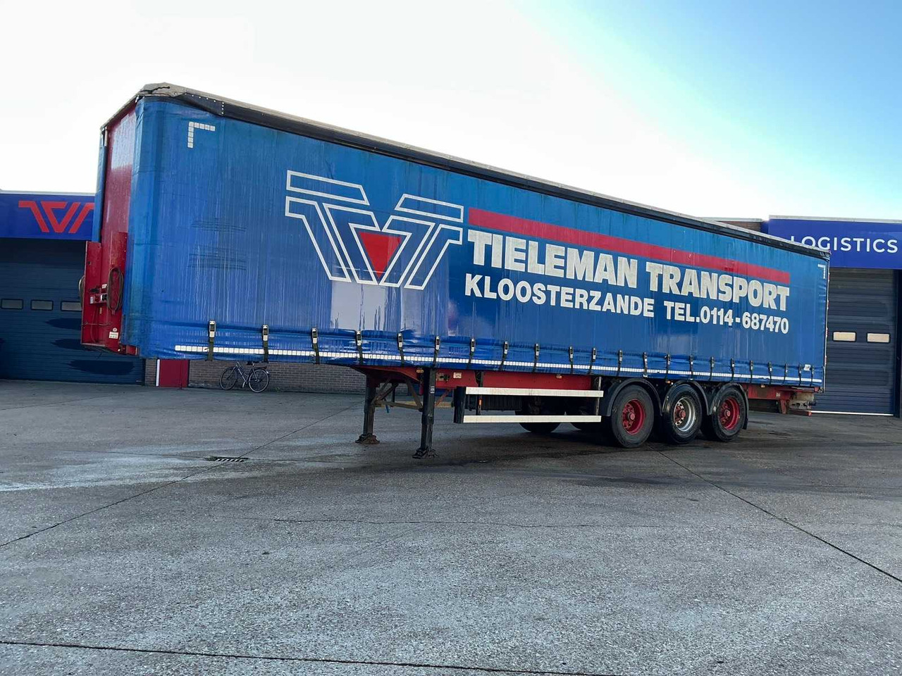 2008 GROENEWEGEN DRO-14-27 SEMI-TRAILER - Semireboque: foto 1 2008 GROENEWEGEN DRO-14-27 SEMI-TRAILER - Semireboque: foto 1