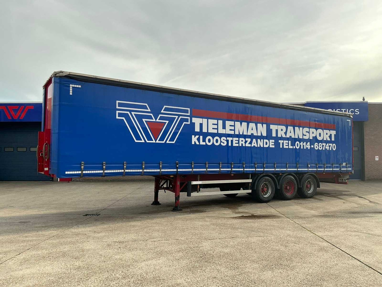 2008 GROENEWEGEN DRO-14-27 SEMI-TRAILER - Semireboque: foto 1 2008 GROENEWEGEN DRO-14-27 SEMI-TRAILER - Semireboque: foto 1