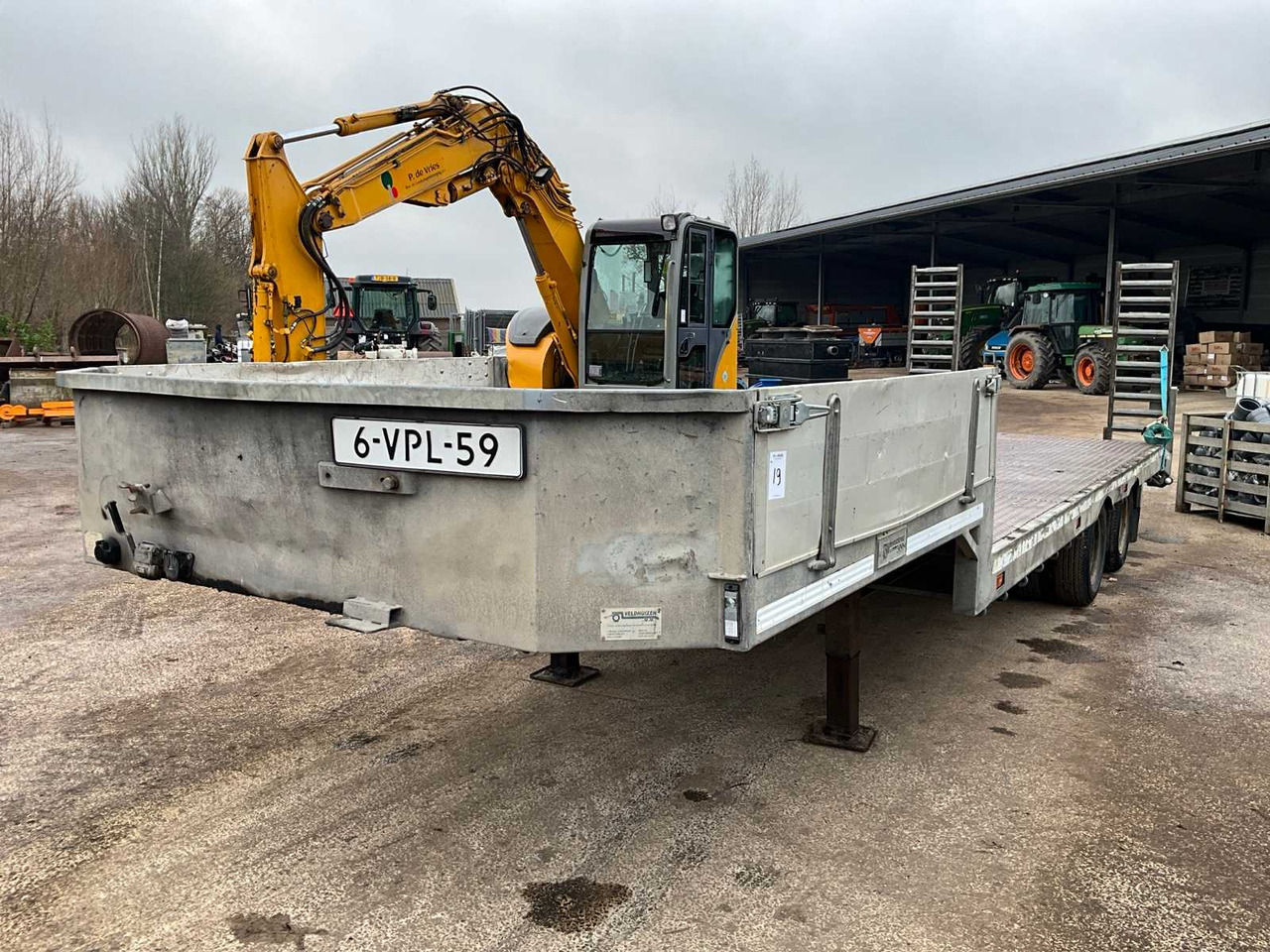 2012 VELDHUIZEN P43-2 SEMI-TRAILER - Semireboque: foto 2 2012 VELDHUIZEN P43-2 SEMI-TRAILER - Semireboque: foto 2