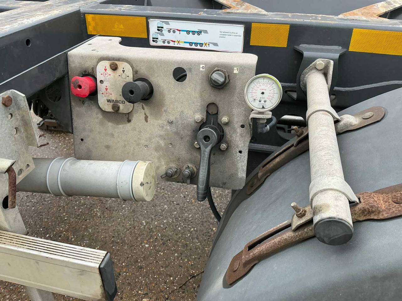 Semireboque 2018 KÄSSBOHRER MULTICONT CONTAINER CHASSIS SEMI-TRAILER: foto 16