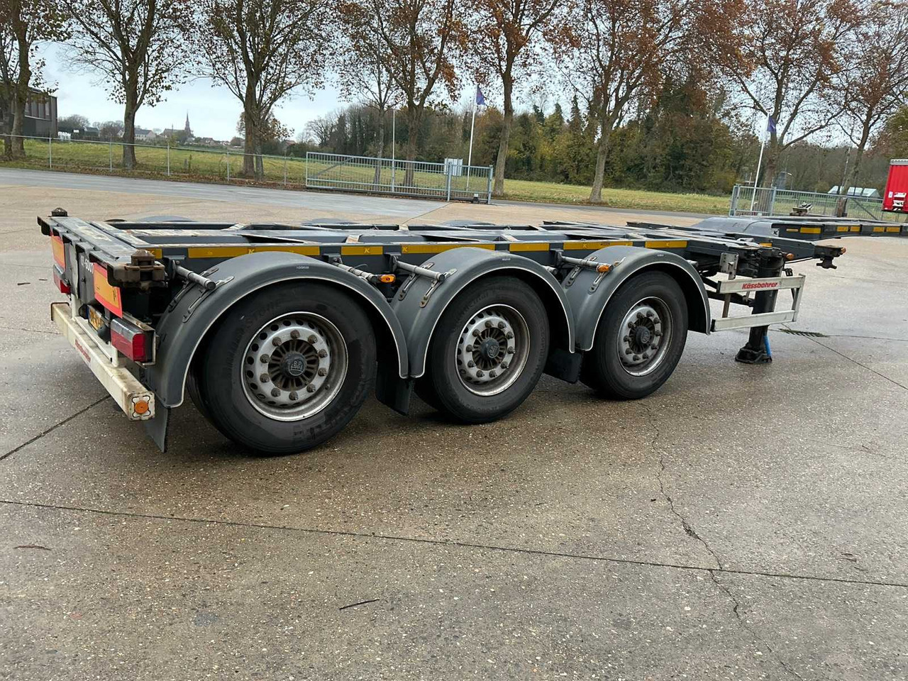 Semireboque 2018 KÄSSBOHRER MULTICONT CONTAINER CHASSIS SEMI-TRAILER: foto 6