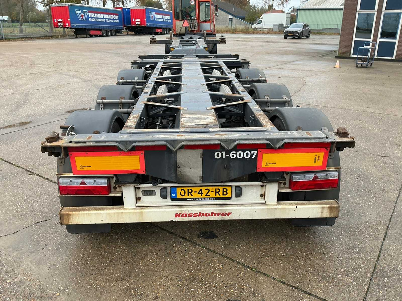 Semireboque 2018 KÄSSBOHRER MULTICONT CONTAINER CHASSIS SEMI-TRAILER: foto 7